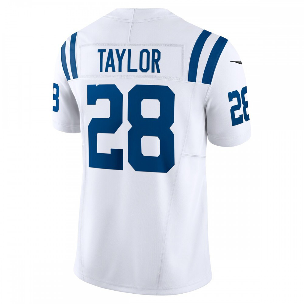 Jonathan Taylor Indianapolis Colts Nike Vapor F.U.S.E. Limited Jersey - White-Profan Arena